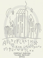 Village Sampler Embroidery Epattern