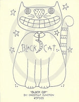 Black Cat Embroidery Epattern