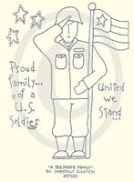 A Soldier's Family Embroidery Epattern