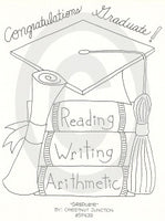 Graduate Embroidery ePattern