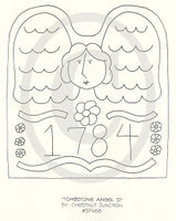 Tombstone Angel II Embroidery ePattern