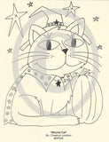 Witchie Cat Embroidery ePattern