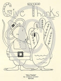 Give Thanks Embroidery ePattern