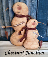 Sideways Snowmen ePattern