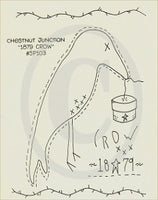 1879 Crow Embroidery Epattern