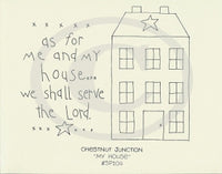 My House Embroidery Epattern