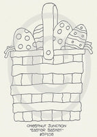 Easter Basket Embroidery Epattern