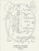 A Mother's Heart Embroidery Epattern