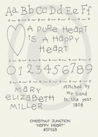 Happy Heart Embroidery Epattern