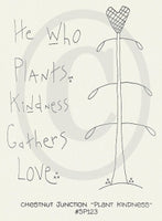 Plant Kindness Embroidery Epattern