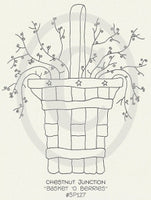 Basket 'O Berries Embroidery