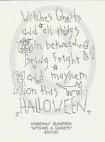 Witches & Ghosts Embroidery