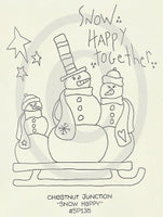 Snow Happy Embroidery Epattern