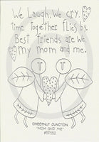 Mom and Me Embroidery Epattern