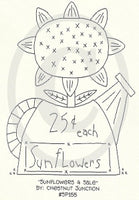 Sunflowers 4 Sale Embroidery Epattern
