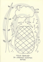 Folky Sampler Embroidery Epattern