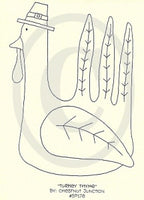 Turkey Thyme Embroidery Epattern