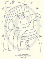 It's Snowing Embroidery Epattern