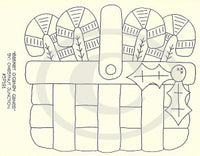 Basket Of Candy Canes Embroidery ePattern