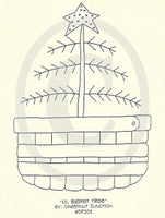 Lil Basket Tree Embroidery ePattern