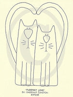 Purrfect Love Embroidery ePattern