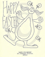 Happy It's Easter Embroidery ePattern
