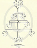Love Tree Embroidery ePattern