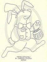 Peter Cottontail Embroidery ePattern