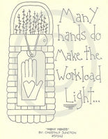Many Hands Embroidery ePattern