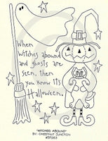 Witches Abound Embroidery ePattern