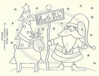 North Pole Embroidery ePattern