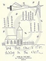 Star In The East Embroidery ePattern