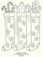 Stocking Trio Embroidery ePattern