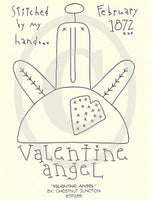 Valentine Angel Embroidery ePattern