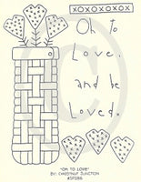 Oh To Love Embroidery ePattern
