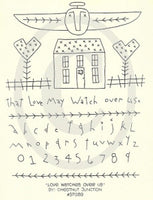Love Watches Over Us Embroidery ePattern