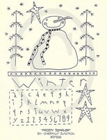 Frosty Sampler Embroidery ePattern