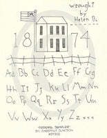 Federal Sampler Embroidery ePattern