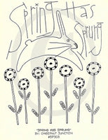Spring Has Sprung Embroidery ePattern