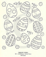 Easter Eggs Embroidery ePattern