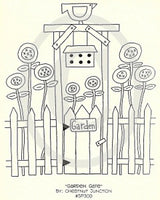 Garden Gate Embroidery ePattern