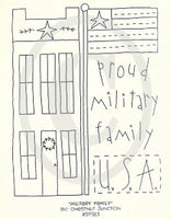 Military Family Embroidery ePattern