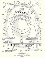 Uncle Sam Primitive Embroidery ePattern