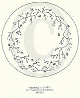 Berries and Stars Embroidery ePattern