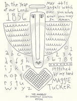 His Angels Embroidery ePattern