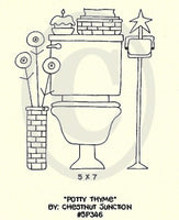 Potty Thyme Embroidery ePattern