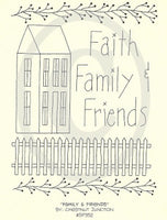 Family and Friends Embroidery ePattern