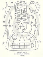 Spooky Stack Embroidery ePattern