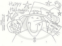 Witchypoo and Friends Embroidery ePattern