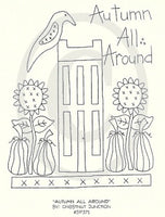 Autumn All Around Embroidery ePattern